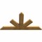 Ekena Millwork Saratoga Rough Sawn Timber Gable Bracket, Western Red Cedar, 60"W x 32"H x 2"D x 6"F, 13/12 Pitch GBW060X32X0206SAR00RWR - alternate 4